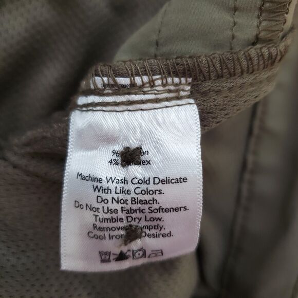 NEW Eddie Bauer Khaki Green Hiking Pants - Picture 9 of 10